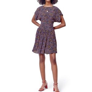 Anthropologie Corey Lynn Calter Laurel floral print fit and flare mini dress